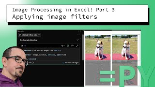 Apply image filters using Python in Excel!