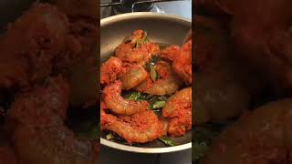 Masala prawn fry🦐👌🏼😋💯#prawnsfry #chemmeenfry #shrimpfry