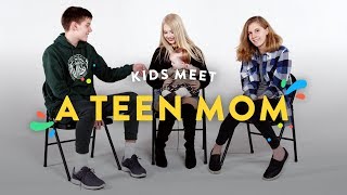 Kids Meet a Teen Mom | Kids Meet | HiHo Kids