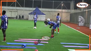 AUBIN KRAMO: AKIWASHA NA WENZAKE | SHUHUDIA HAPA DAKIKA 4 ZA UFUNDI WAKE | BALL CONTROL.