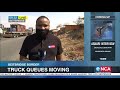 Traffic jam at Beitbridge border finally easing