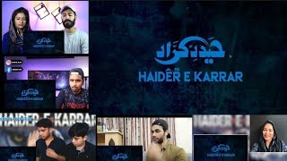 Mix Reaction On Haider E Karrar | @SyedNadeemSarwar