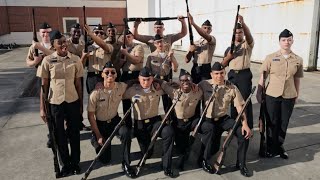 Norview NJROTC Armed exhibition: 2024 National Championships