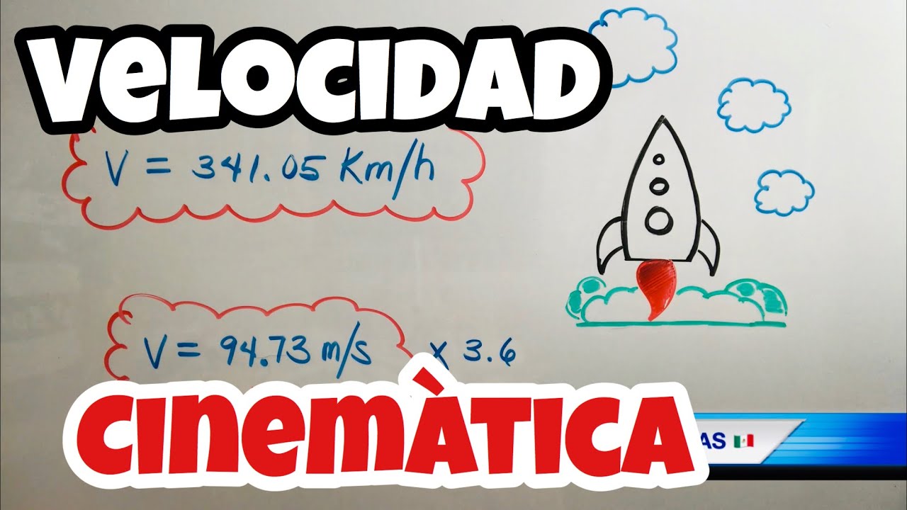 Calcular VELOCIDAD, DISTANCIA, TIEMPO (Ejercicios De Movimiento ...