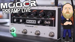 12 Preamps In One?! MOOER Preamp Live!