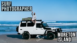 Surf Photographer Explores Moreton Island In A Troopy.