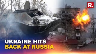 Ukraine Fights Back Russia: Plane Shot Down In Kharkiv, Tanks Set Ablaze During War