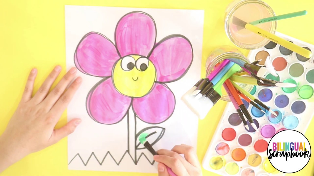 How To Draw A Flower Directed Drawing Infoupdate Org