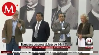 Nombran a próximos titulares del INM y Comar