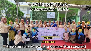 Pembekalan Masa Persiapan Purnabakti 2023 Kemenkes RI - Hari Ketiga 6 September 2023 GROUP WANITA