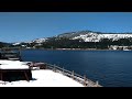 abant lake snow at the end of april 2017