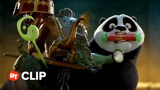Kung Fu Panda 4 Movie Clip -  Po Catches a Thief in the Hall of Heroes (2024)