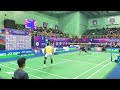 final men s singles senior national badminton championship 2023 guwahati chirag sen v s tharun m