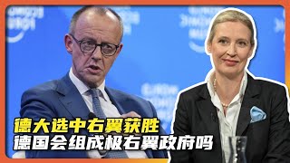 德国选举，中右翼获胜！他们会与魏德尔组成极右翼政府吗？｜老吳觀點