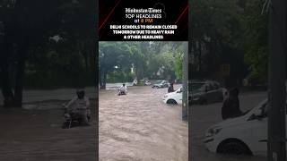 Delhi Schools To Remain Closed Tomorrow Due To Heavy Rain \u0026 Other Headlines | News Wrap At 8 PM