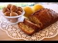 CAKE AU CITRON ET NOIX|| Recette de gâteau facile et rapide!