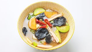 직접 수제비 반죽해서 만드는 시원하고 구수한 오징어 된장 수제비 | 이 맛을 잊을 수가 없습니다