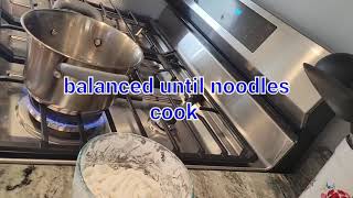 EP 71.HOW TO MAKE FRESH NOODLE AND SOUP. #thaifood#Thaicuisine#HowtomakeFreshNoodle#