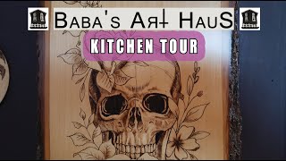 Baba's Art Haus - Kitchen Tour