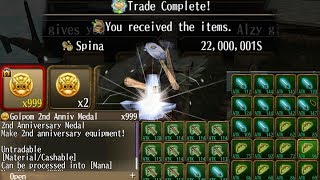 Crafting BEST WEAPONS In Game Toram Online 2017 HD | Disax Leroy