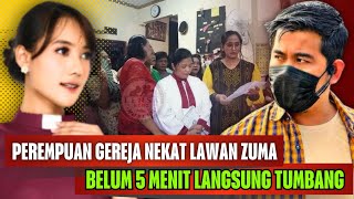 PEREMPUAN NEEKAD‼️ BELUM 5 MENIT TUMBANG, Bang ZUMA DILAWAN