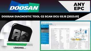 DOOSAN DIAGNOSTIC TOOL G2 SCAN DCU 03.15 [2023.01] | INSTALLATION