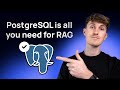 Build high-performance RAG using just PostgreSQL (Full Tutorial)