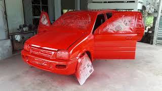 projek repaint kancil passion red.