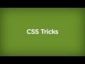 Pure CSS Tooltips