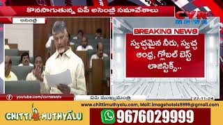 స్కిల్ అనేది భవిష్యత్ తరాలకు చాలా ముఖ్యం | CM Chandrababu | AP Assembly | CVR News