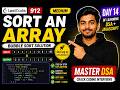 LeetCode 912 🔥 Sort an Array Using Bubble Sort | JavaScript DSA | Day 14