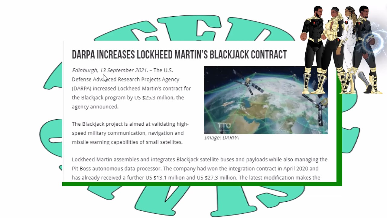 #DARPA INCREASES LOCKHEED MARTIN'S BLACKJACK #CONTRACT - YouTube