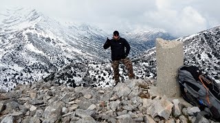 AGRIOKEFALA PEAK 1444m. WHITE MOUNTAINS,CRETE...