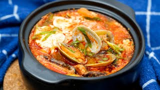 Sundubu Jjigae - Korean tofu stew