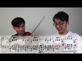 sightreading piano music... on the violin impossible challenge