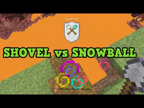 Minecraft TU41 Tumble MiniGame Shovel vs Snowball TUTORIAL Minecraft TU41 Tumble MiniGame Shovel vs Snowball TUTORIAL