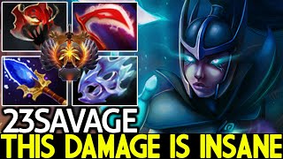 23SAVAGE [Phantom Assassin] This Damage is Insane 100% OP Build Dota 2