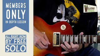 How to play All Right Now Guitar Solo