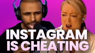 Men Think 'Sexy Photos on Instagram' is CHEATING!!! 📸 HUGE blow-up happens LIVE!!!