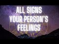 ALL SIGNS! ✨❤️ YOUR PERSON'S FEELINGS 🤔 ❤️😘 TIMESTAMPED! 💫