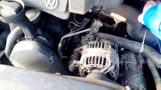 Стук демпферного шкива VW LT28