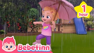 ☀️☔️ Weather Song +More Nursery Rhymes | Bebefinn Songs for Kids | How's The Weather Today?
