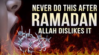 NEVER DO THIS ON EID DAY, ALLAH DISLIKES IT