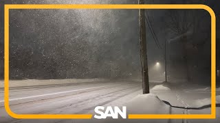 Powerful winter storm pushes east as cleanup begins in Midwest