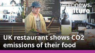 Climate change on the menu: UK restaurant is first to show customers CO2 emissions of their food