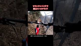 Satoyama trail ride on a mountain bike　#Shorts