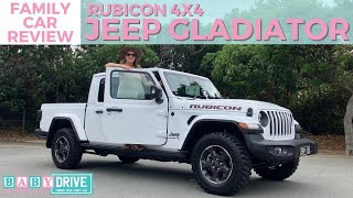2023 Jeep Gladiator Rubicon review – BabyDrive child seat test!