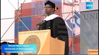 Denzel Washington | Fall back on my Faith | University of Pennsylvania Commencement Speech