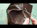 diy leather lunch bag a complete step by step tutorial