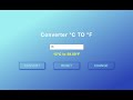 Temperature Converter in using HTML CSS JS #shorts #youtubeshorts #subscribe